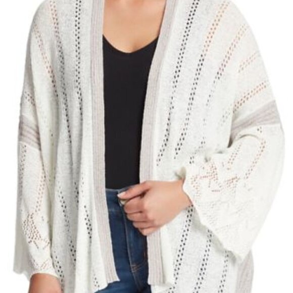 Vintage America Open Drop Shoulder Cardigan NWT - Picture 1 of 7